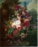 unknow artist Floral, beautiful classical still life of flowers.118 painting